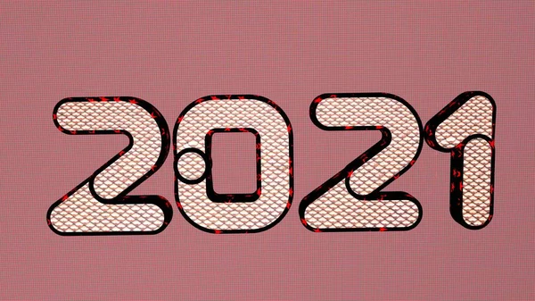Типографія 2020 року на золотому тлі . — стокове фото