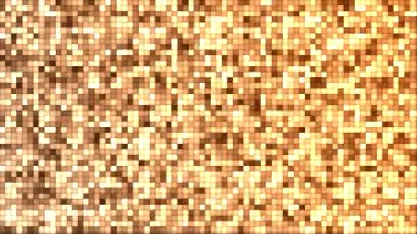 Abstract Yuletide Background Bright Golden Unfocused Lights Effect Glitter Vintage — Stock Video