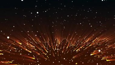 Renkli dolaşan Magic Particles arka plan.