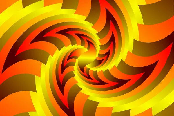 Geometria infinita fundo fractal de quebra-cabeça espiral — Fotografia de Stock
