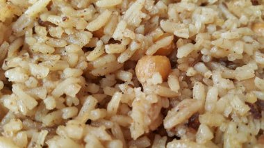Basmati pirinç pilav veya chana veya sebze rice ile pulav