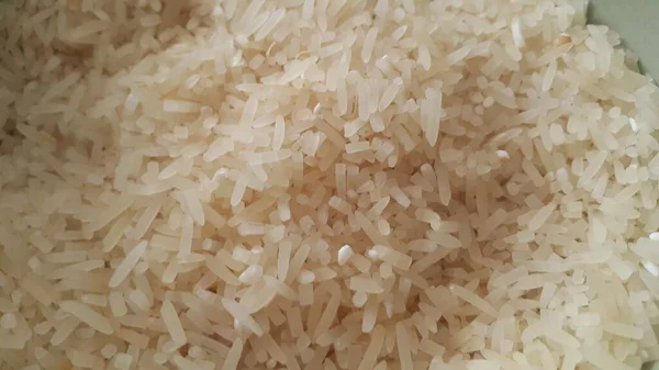 Рис - самый потребляемый пищевой ингредиент в мире — стоковое фото