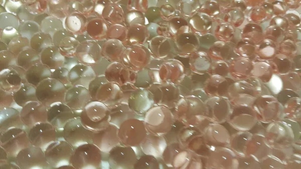 Closeup Άποψη Επιλεκτική Εστίαση Γυαλιστερό Orbeez Πολύχρωμο Νερό Μπάλες Υδρογέλη — Φωτογραφία Αρχείου