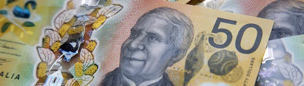 Nota Australiana Dólares Nova Lei Emissão 2019 Foi Projetada Para — Fotografia de Stock