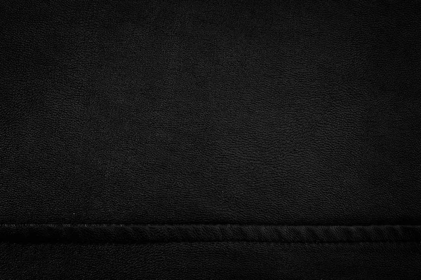 Textura Cuero Negro Fondo — Foto de Stock