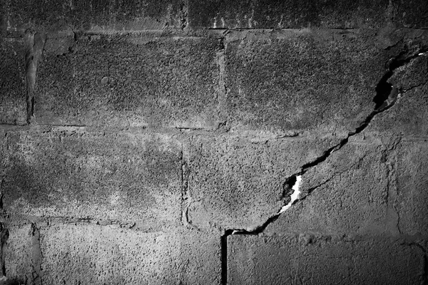 Crack Mur Béton Fond Texturé — Photo