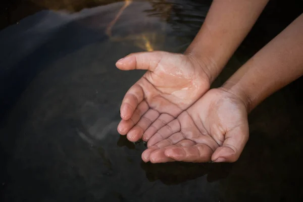 Water Shortage Drought Close Drought Concept — Stock Photo, Image