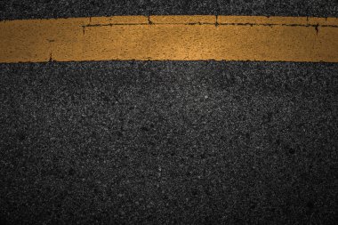 Satır sarı siyah asfalt doku eski.