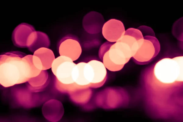 Bokeh fény lila ki a fókusz elmosódott háttér. — Stock Fotó