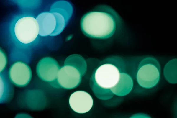 Bokeh vert clair sur fond flou . — Photo