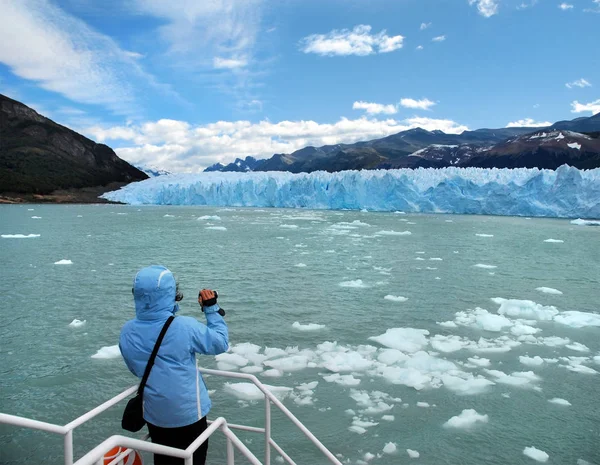 Glaciar Perito Moreno Argentina Patagonia Argentina Calafate Glaciar Argentina — Foto de Stock