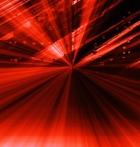 Red creative abstract background, space