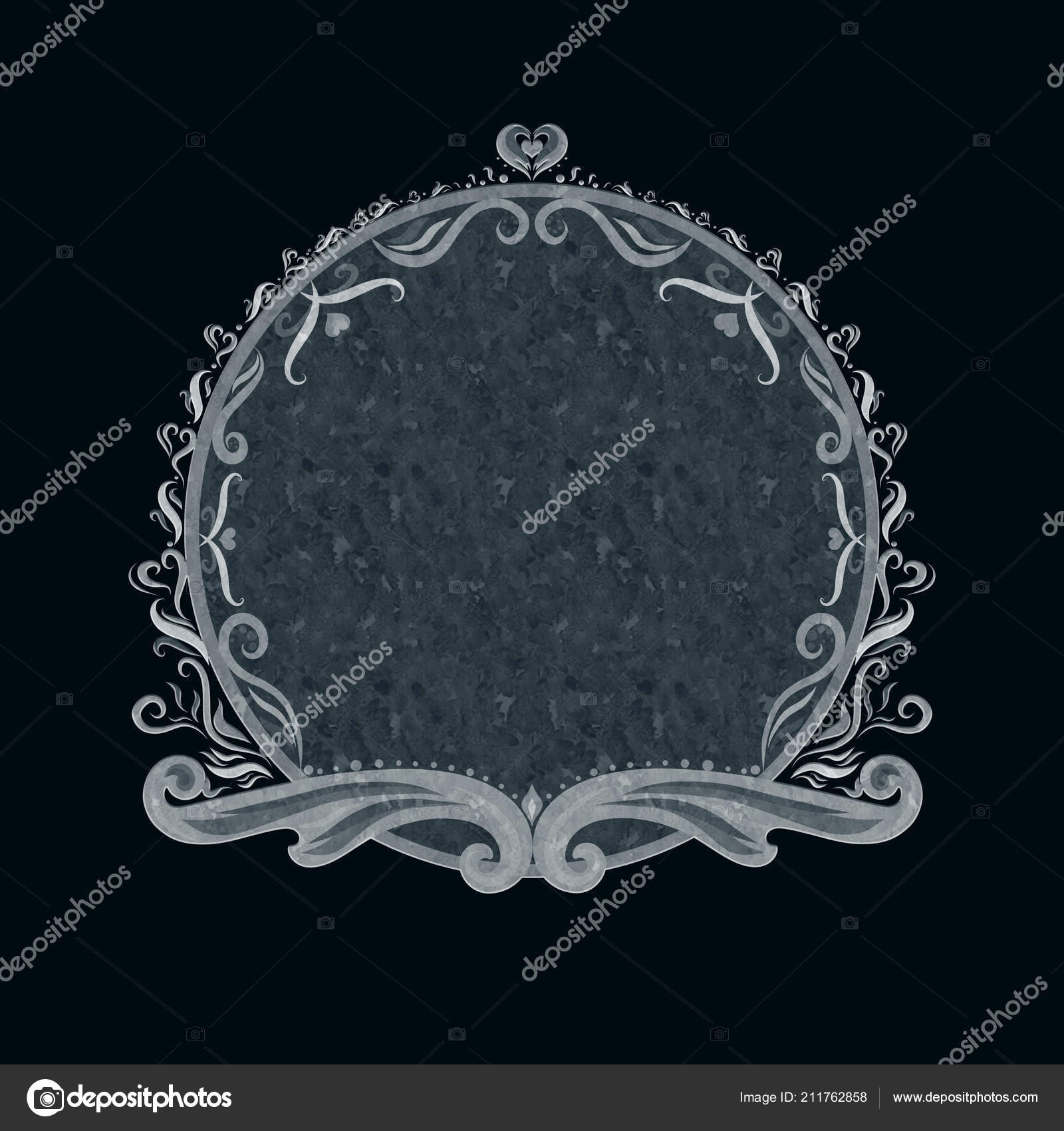 elegant frame black background stock photo c yuliya nazaryan 211762858 depositphotos