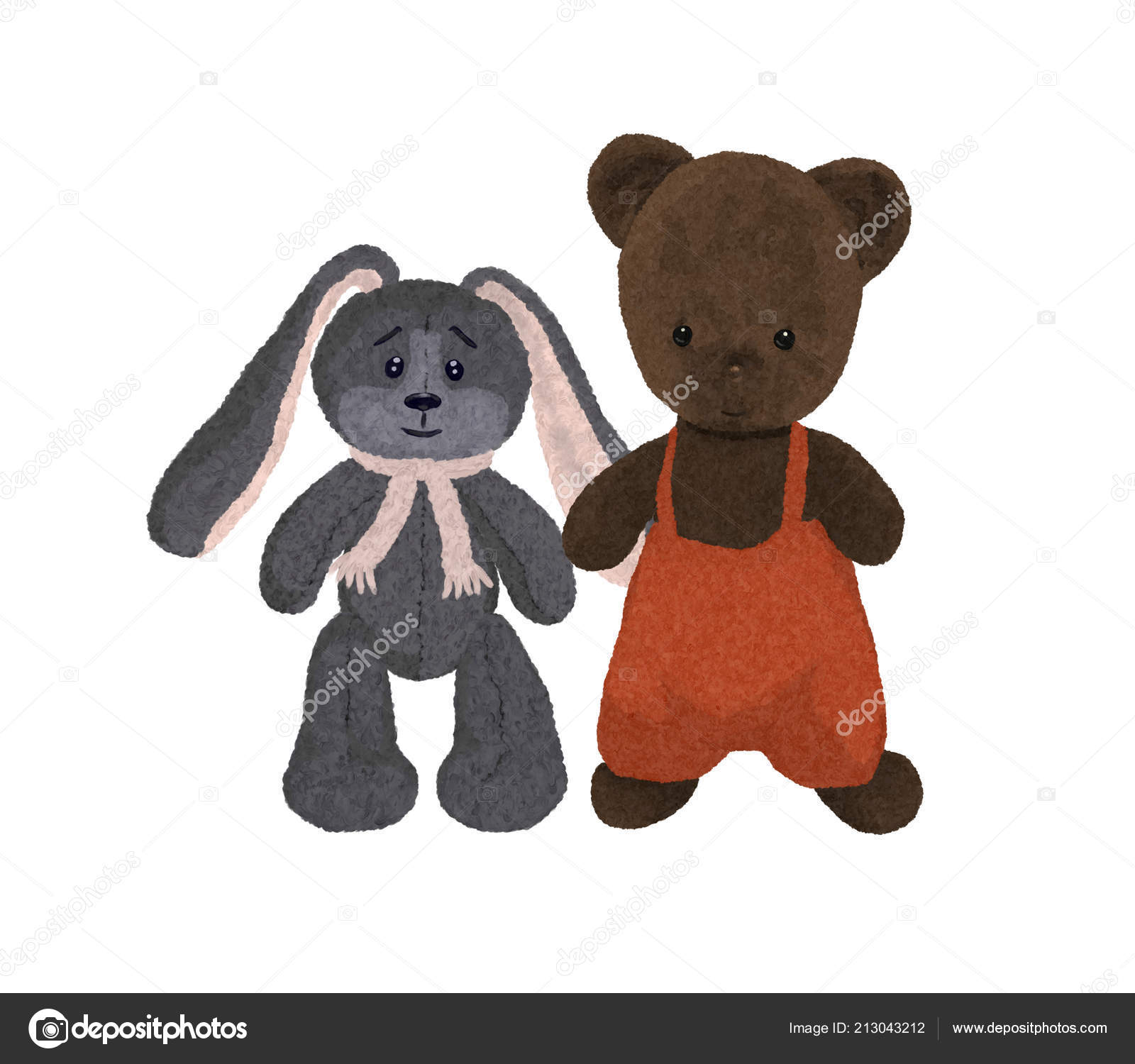 antique stuffed toys