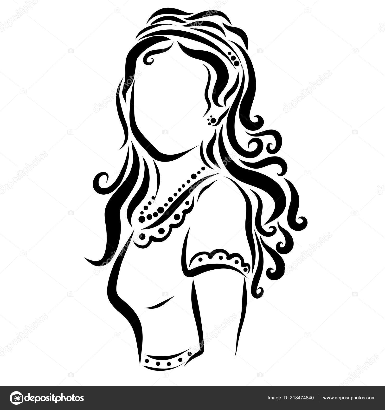 Beautiful Girl Long Wavy Hair Stock Photo C Yuliya Nazaryan