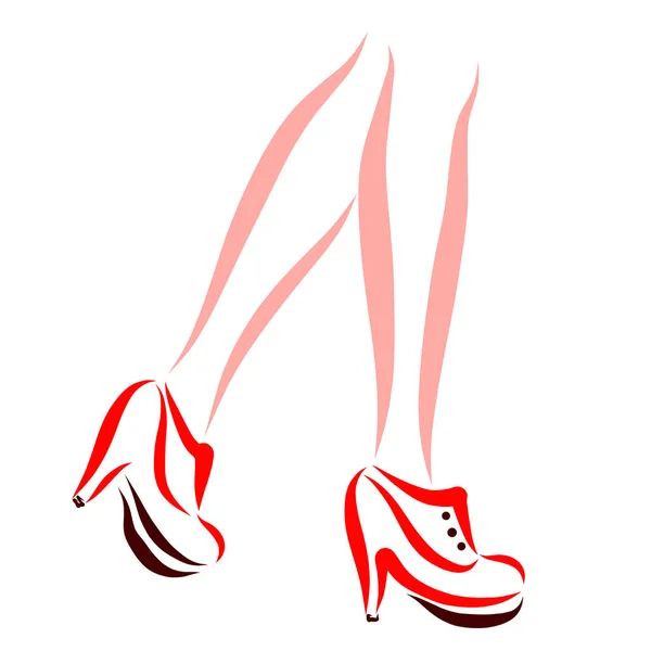 Killer high Heels rot Schuhe — Stockvektor © Mikhaylova #8196736 Killer high Heels rot Schuhe — Stockvektor © Mikhaylova #8196736