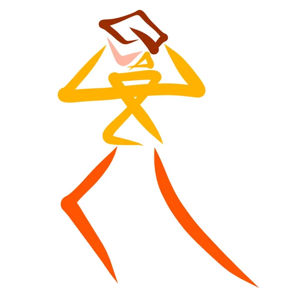 dance and sport, abstract creative pattern, active person