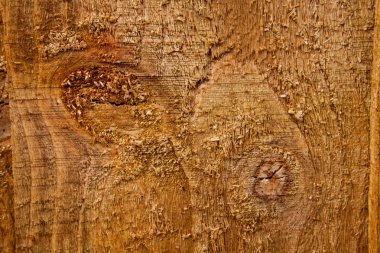 Closeup makro ahşap arka plan kaşıdı. Üstten görünüm kahverengi panoları. Kahverengi ahşap arka plan boyalı. Kahverengi koyu eski ahşap arka plan boyalı. 