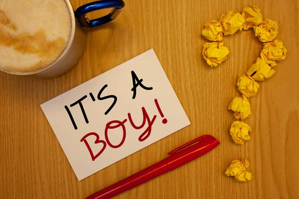 Slova Psaní Textů Boy Motivační Výzva Obchodní Koncept Pro Dítě — Stock fotografie