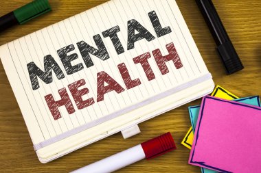 Ruh sağlığı yazma el yazısı textss. Psikolojik ve duygusal durumu refah bir kişinin anlam kavramı