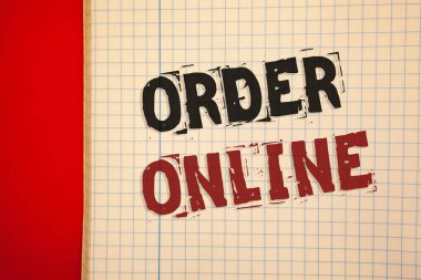 textss yazılı kelime Online sipariş. İş kavramı Internet üzerinde bir şey satın almak için E-ticaret kablosuz alışveriş