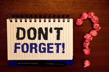 Unut motivasyonel arama yazma el yazısı textss. Hatırla tutmak zihin hatırlatma programı anlam kavramı