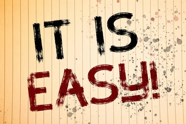 Kavramsal el olduğunu kolay motivasyon buna gösterilen yazma. İş fotoğraf net basit değil vitrine temel Effortlessnotebook şeritli sayfa fikirler iletileri kalın siyah kırmızı harflerle karışık