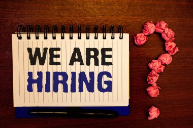 Çoğu işe yazma el yazısı metinler. Yetenek avcılık iş pozisyon istedim işgücü insan kaynakları işe alım anlam kavramı