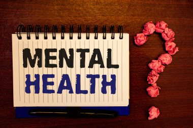 Ruh sağlığı yazma el yazısı textss. Psikolojik ve duygusal durumu refah bir kişinin anlam kavramı