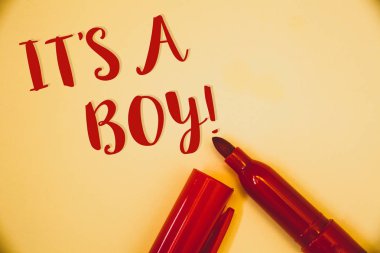 El yazısı metinler S A çocuk motivasyonel buna. Erkek bebek cinsiyet geliyor anlam kavramı Celebrationideas iletilerinin vintage zemin üzerine kırmızı harflerle oluşturulan kelime kalem ortaya