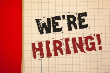 Kelime yazılı metinler çoğu işe motivasyonel diyoruz. İş kavramı yetenek avcılık iş istedim işe alım için