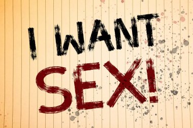 Kavramsal el gösterilen ben istiyorum Sex motivasyonel ara yazma. Cinsel ilişki Excitementnotebook isteyen vitrine iş fotoğraf sayfa fikirler iletileri kalın siyah kırmızı harflerle çizgili