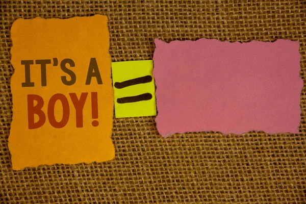 Metinler S A çocuk motivasyonel buna yazılı kelime. İş kavramı erkek bebek geliyor için Cinsiyeti ortaya Celebrationideas oluşturulan turuncu sarı pembe eşittir işareti hasır arka plan kağıtları