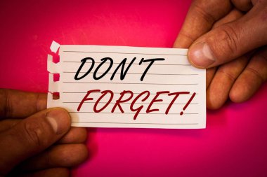 Textss unutmak motivasyonel arama yazma Wordss. İş kavramı hatırlıyorum tutmak için unutmayın hatırlatma programı