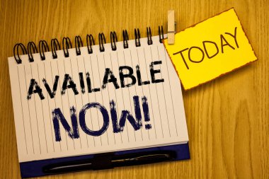 Textss kullanılabilir şimdi motivasyon arama yazma Wordss. İş kavramı için promosyon hizmet ürün kullanılabilirliği