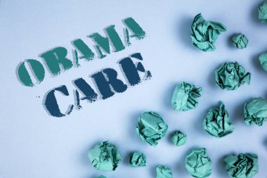 Obama bakım gösterilen Not yazma. Hükümet programı, sigorta sistemi hasta koruma vitrine iş fotoğraf