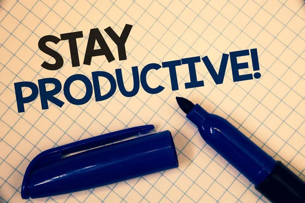 Kézírás Szöveg Írása Produktív Motivációs Hívja Koncepció Azaz Hatékonyság Koncentráció — Stock Fotó