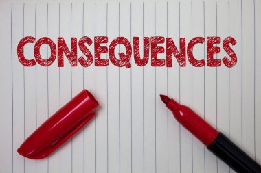 Metin sonuçları yazılı kelime. Marker fikirler mesajlar ilham düşünceleri açık iş kavramı sonuç sonuç çıktı netice zorluk yaklaşım sonuç defter Kağıt arka planı için