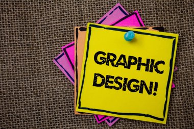 Word metin grafik tasarımından motivasyonel çağrısı yazma. İş kavramı sanat kağıtları fikirler mesajlar bilgi Jüt arka plan hatırlamak önemlidir reklam metin görüntüleri birleştirme için