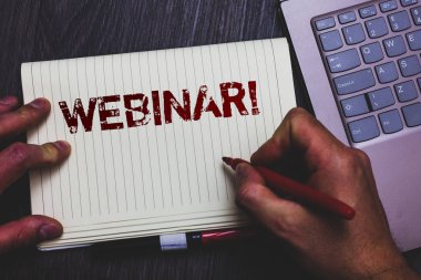 Word metin Webinar motivasyonel ara yazma. İş kavramı Internet uzaktan web e-öğrenim Not defteri marker kalem fikirleri düşünceleri laptop tuş takımı anahtar bilgisayar netbook eğitim için