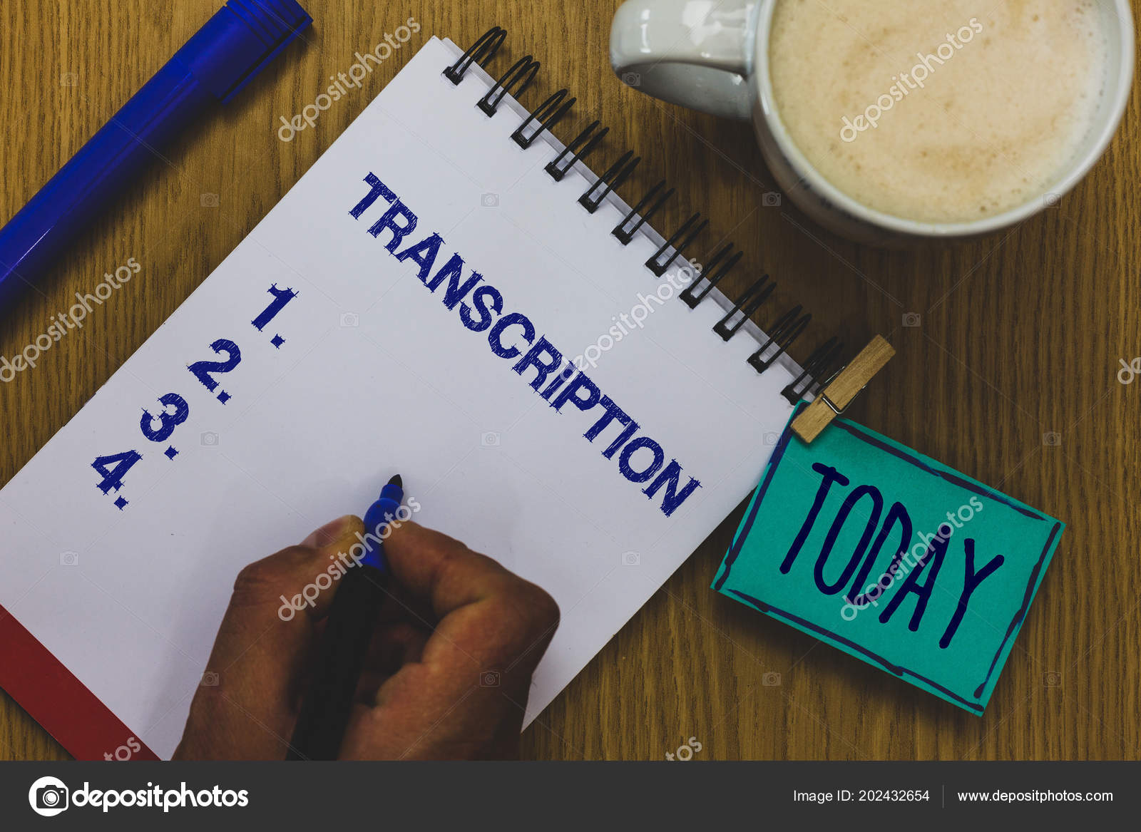 Handwritten text transcription