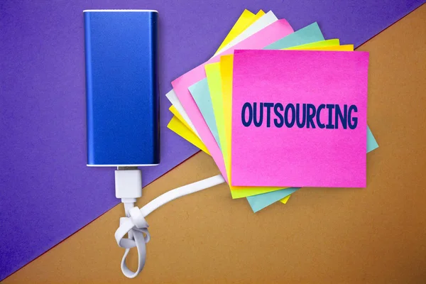 Σύνταξη Κειμένου Word Outsourcing Επιχειρηματική Ιδέα Για Την Απόκτηση Αγαθών — Φωτογραφία Αρχείου
