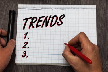 El yazısı metin yazma eğilimleri. Bir şey zaman grafik kağıdı düşünceler göre genel öngörülen yönleri fikirler önemli marker kalem pratik kitap işleri anlam kavramı