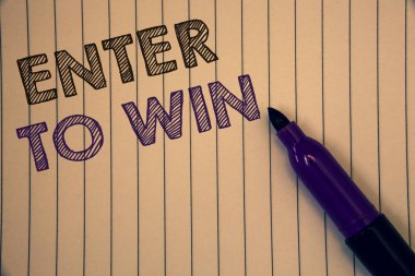 Kavramsal el kazanmak için girin gösterilen yazma. Ödül ödül şans Giveaway bir Web sitesi ziyaret ettiğiniz için verilen ödülü vitrine iş fotoğraf