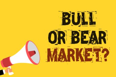 Boğa ya da ayı piyasası soru yazma el yazısı metin. Birisi onun pazarlama yöntemi çok satırlı metin hakları kurulu geri çekme hakkında soran kavramı anlam güvence genel mesaj sarı yüzey