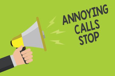 El yazısı metin sataşmak çağrı bırak. Önlemek spam anlam kavramı Blacklisting numaraları kızgın arayan duyuru sembolü hoparlör sinyalizasyon göstergesi fikir uyarı endişe verici telefonları.