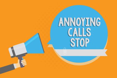 Can sıkıcı Stop çağrıları gösterilen Not yazma. İş fotoğraf önlemek spam vitrine Blacklisting numaraları kızgın arayan tehlikeli hoparlör sinyalini duyuru sembol komut dosyası raporlama uyarı telefonu