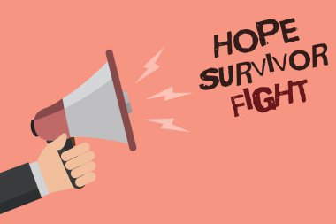 Word metin umut Survivor mücadele yazma. İş kavramı, hastalık karşı durmak için Convey ileti geri çekme fikri fark hatırlatıyorsun konuşmacı rüyalar savaşçı sadık olmak duyuru ilan