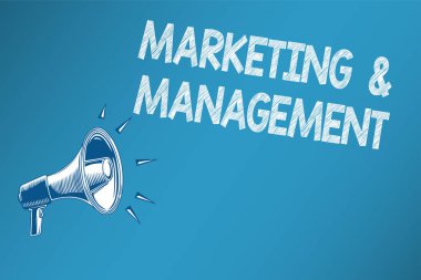 Kavramsal el pazarlama gösterilen yazma ve yönetim. Ürün için stratejiler geliştirme iş fotoğraf metin işlemi komut dosyası sinyalleri duyuru iletisi endişe verici hoparlörler iletmek