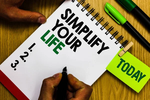 El yazısı metin basitleştirin hayatını. Gün işinizi yönetmek anlam kavramı kolay şekilde Organize günlüğü kalem Not defteri yüzük kalem marker işaretçi komut dosyası günlük iş el yazısı alın